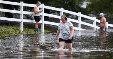 صور.. الفيضانات تغمر ولاية كارولينا الأمريكية بسبب إعصار فلورنس
