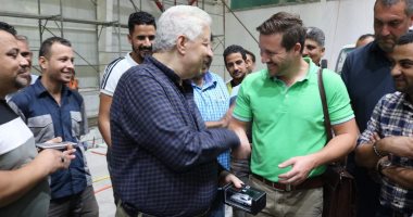 صور.. مرتضى منصور يعلن تفاصيل استقدام أدوات صالة الجمباز من شركة ألمانية