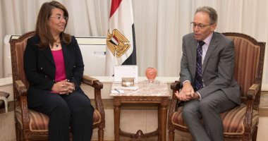 غادة والى تستقبل سفير أستراليا بالقاهرة لبحث التعاون بين البلدين