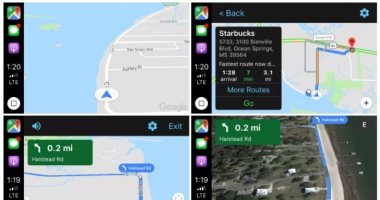 خرائط جوجل تدعم الآن ميزة CarPlay فى iOS 12