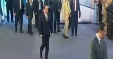 الرئيس السيسى يصل مستشفى المنوفية العسكرى تمهيدا لافتتاحها