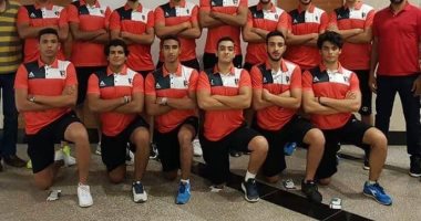 ناشئو اليد أمام غينيا  فى بطولة أفريقيا 