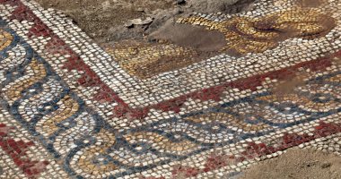 اكتشاف أرضية فسيفساء تعود للقرن الرابع فى مدينة نيسا القديمة
