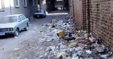 صور.. انتشار أكوام القمامة فى قرية الفقهاء القبلية بكفر الشيخ 