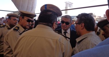 مدير أمن بنى سويف يتفقد وحدات تجديد الرخص والبطاقات ضمن مبادرة الرئيس
