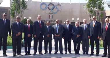 وفد الأوليمبية المصرية فى زيارة للدولية بسويسرا