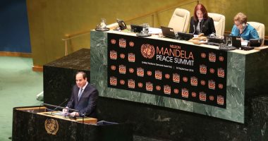 السيسى أمام الأمم المتحدة: القمة الحالية تدعو لإرساء قيم السلام العالمى