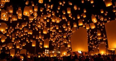 مئات الفوانيس تحلق بأمنيات أصحابها بسماء تايوان احتفالا بمهرجان منتصف الخريف