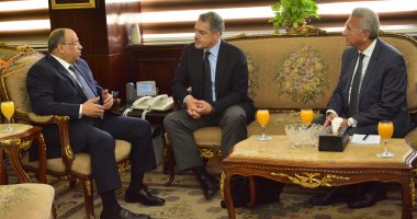 وزير التنمية المحلية يلتقى كبير مستشارى برنامج الأمم المتحدة الإنمائىUNDP ‎