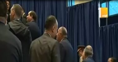 فيديو.. الرئيس السيسى يصل مقر الأمم المتحدة للمشاركة فى أعمال الجمعية العامة