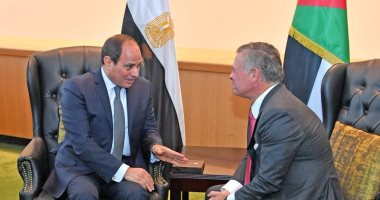 سفير مصر الجديد لدى الأردن يُقدم أوراق اعتماده للملك عبد الله الثانى