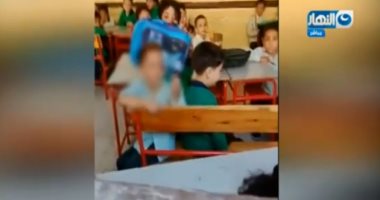 شاهد.. تعليق "التعليم" على فيديو طالب يبكى داخل الفصل بسبب رغبته فى النوم