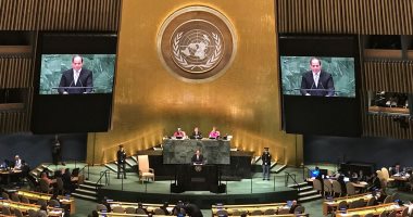فيديو.. الرئيس السيسى: ما أحوجنا فى تعزيز مكانة ودور الأمم المتحدة