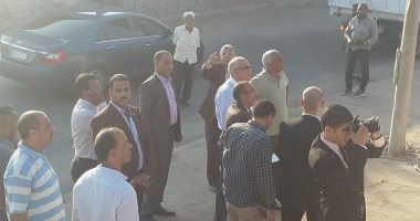 محافظ الجيزة يشرف على حملة إزالة عقارات مخالفة بأرض اللواء
