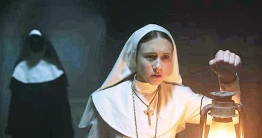 فيديو.. تجسيد شخصية "الراهبة" فى دور العرض ترويجا لفيلم The Nun بمصر