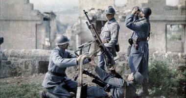 الحرب العالمية الأولى بالألوان.. شاهد المعركة التاريخية × 12 صورة نادرة