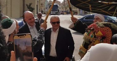 هانى أبو ريدة يعلن دعم مصر لـ"إنفانتينو" فى انتخابات الفيفا المقبلة