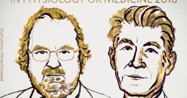 العالمان جيمس أليسون وتاسكو هونجو يفوزان بجائزة نوبل للطب لعام 2018