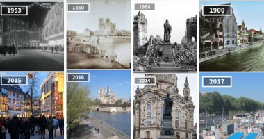 "Before & after".. شاهد 15 صورة تبرز تغيرات المدن الأوروبية × 100سنة