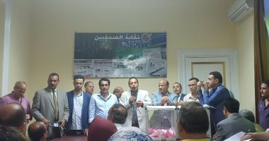 فيديو.. جمال عبد الرحيم: نسبة التصويت فى انتخابات الصحفيين بالإسكندرية 80%