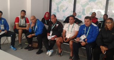 صور- جلسة إدارية للبعثة المصرية الأولمبية للشباب في الأرجنتين