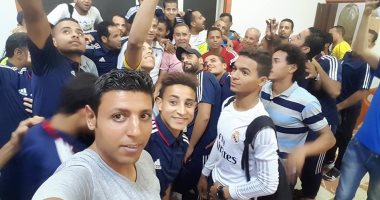صور.. الفكرية يحتفل بصعوده لدور الـ32 بكأس مصر وملاقاة الدراويش 