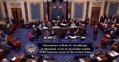 مجلس الشيوخ الأمريكى يصوت لصالح تعيين بريت كافانو فى المحكمة العليا