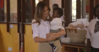 شاهد.. كيف وجهت ميلانيا ترامب الشكر إلى كينيا على زيارتها الأخيرة