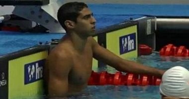 السباح عبدالرحمن سامح يتأهل لنصف نهائى سباق 50 متر حرة بالألعاب الأولمبية