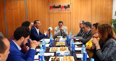 صور.."اليوم السابع" ينظم ندوة لقيادات حزب "مستقبل وطن"