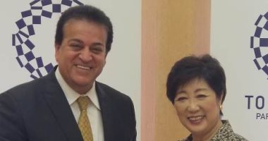 التعليم العالى يلتقى بعمدة طوكيو ونائب رئيس هيئة الجايكا اليابانية