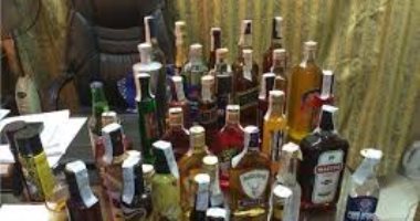 ضبط عاطل بـ 312 زجاجة مواد كحولية قبل ترويجها لشباب طوخ فى العيد