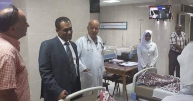 وكيل وزارة الصحة بشمال سيناء يتفقد مستشفى العريش