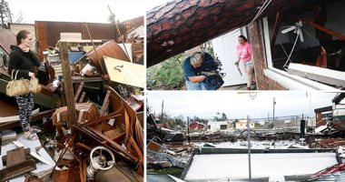 شاهد.. خسائر ولاية فلوريدا الأمريكية جراء إعصار "مايكل" المدمر