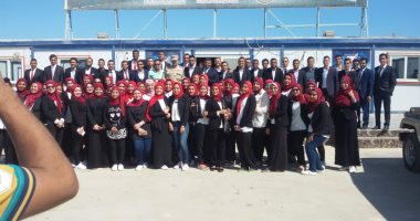 انطلاق الفوج الأول من شباب الجامعات المصرية لزيارة مدينة العلمين الجديدة