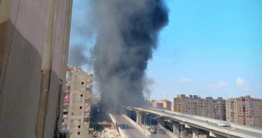 السيطرة على حريق بمخزن مول تجارى شهير بمدينة 6 أكتوبر 