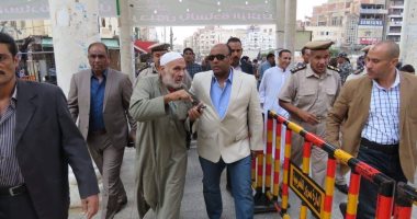 مدير أمن الغربية يتفقد تأمين مسجد السيد البدوى أثناء الاحتفالات بمولده