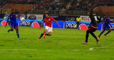 منتخب مصر يتقدم بثلاثية نظيفة فى شباك سوازيلاند بعد مرور 30 دقيقة