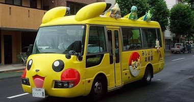 "فى كوكب اليابان"..الكارتون كلمة السر لجذب انتباه الأطفال لركوب الحافلات المدرسية