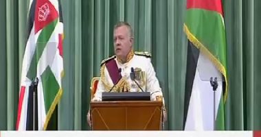 العاهل الأردنى بافتتاح الدورة التشريعية للبرلمان: يجب التحصين ضد الفساد