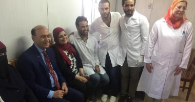 صور.. مميش يتفقد مركز الفيروسات الكبدية التابع لهيئة ببورسعيد