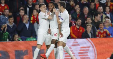 فيديو.. ستيرلينج يحرز أول أهدافه مع إنجلترا ضد إسبانيا منذ 1102 يوم