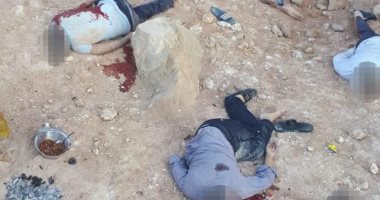 صور.. مقتل 9 عناصر إرهابية فى مداهمة أمنية لكهف بطريق أسيوط-سوهاج 