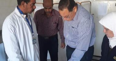 محافظ الشرقية يتفقد سير العمل بمستشفى التأمين الصحى بالعاشر من رمضان 