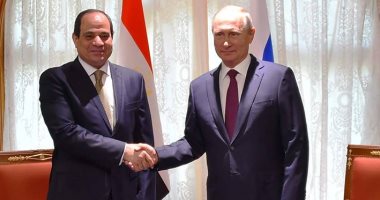 الرئيس الروسى: نسعى لاستئناف الرحلات السياحية إلى مصر فى وقت قريب