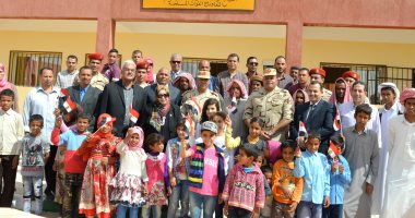 القوات المسلحة تفتتح أربعة مدارس بشمال ووسط سيناء بالتعاون مع المجتمع المدنى