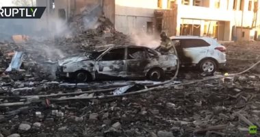 انفجار بمدخل مبنى الأمن الفيدرالى فى مدينة أرخانجلسك الروسية