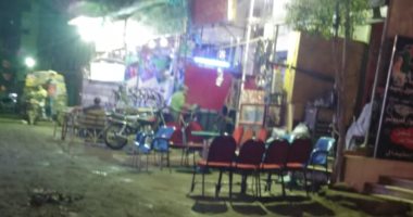 قارئ يشكو انتشار المقاهى المخالفة بشارع المعهد الدينى فى بشتيل