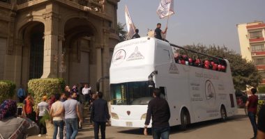 صور.. أسرة "من أجل مصر" تنظم احتفالية بنصر أكتوبر فى جامعة عين شمس