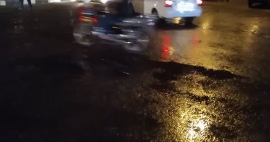 صور .. هطول أمطار غزيرة على مدن وقرى كفر الشيخ 